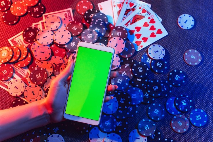 Pengguna memeriksa koneksi sebelum membuka akun